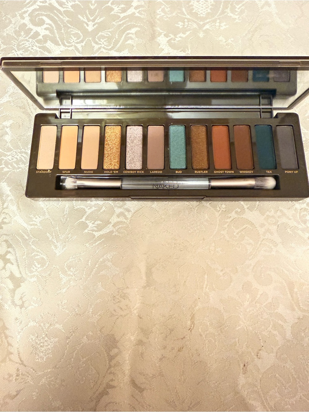 Urban Decay Naked Wild West Eyeshadow Palette featuring desert-inspired neutral,
